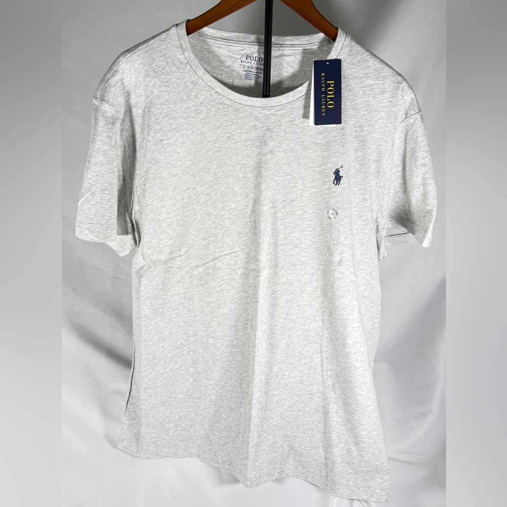 Polo by Ralph Lauren Light Gray Short Sleeve Tee